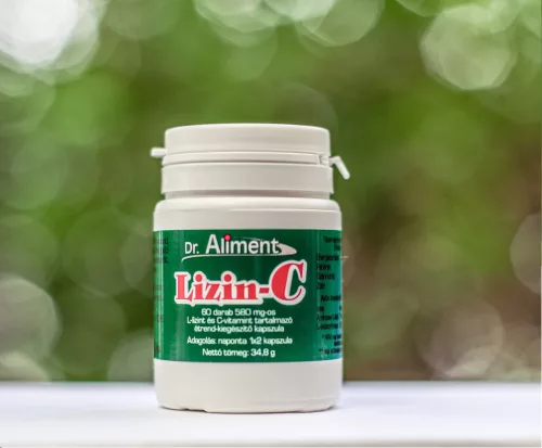 Dr.aliment lizin c kapszula 60 db