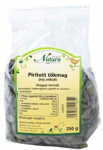 Natura pirított tökmag 250 g