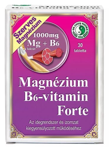 Dr.chen magnézium b6-vitamin forte tabletta 30 db