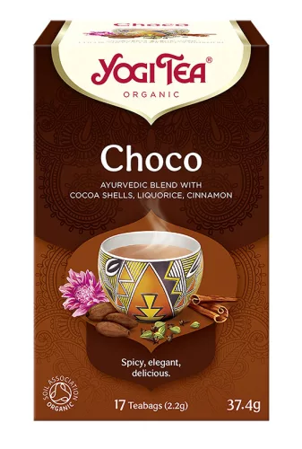 Yogi bio tea csokoládés azték fűszeres 17x2g 34 g