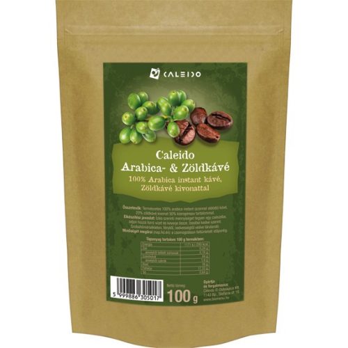 Caleido arabica- és zöld kávé 100 g