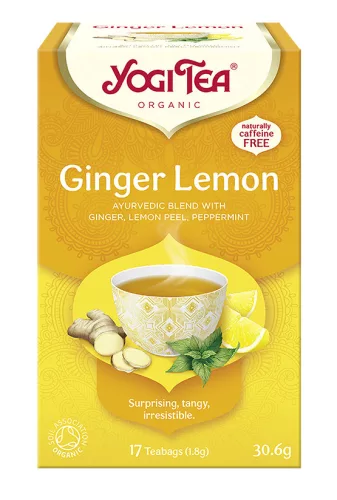 Yogi bio tea citromos gyömbér 17x1,8g 31 g