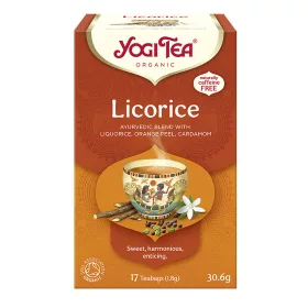Yogi bio tea édesgyökér egyiptomi fűszeres 17x1,8g 31 g