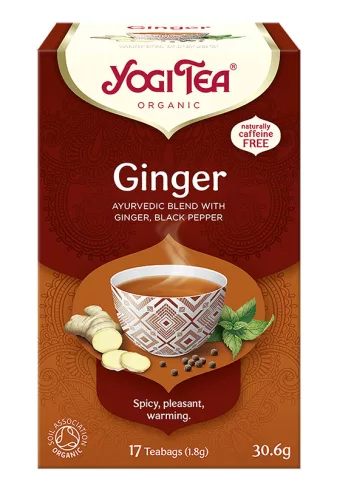 Yogi bio tea gyömbéres 17x1,8g 31 g
