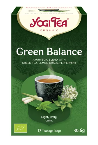 Yogi bio tea zöld egyensúly 17x1,8g 31 g