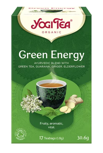 Yogi bio tea zöld energia 17x1,8g 31 g