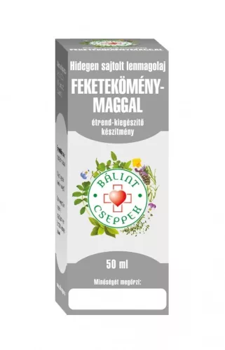 Bálint feketeköménymag lenmagolajjal 50 ml