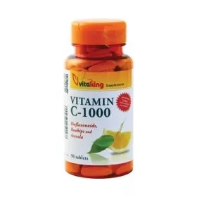   Vitaking c-vitamin 1000mg bioflavin+acerola+csipkebogyó tabletta 90 db