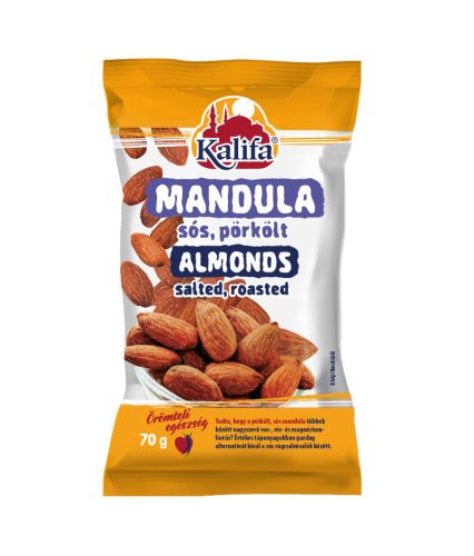 Kalifa mandula sós, pörkölt 70 g