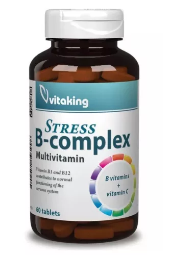 Vitaking stressz b-complex tabletta 60 db