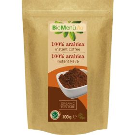 BioMenü bio 100% arabica instant kávé 100 g
