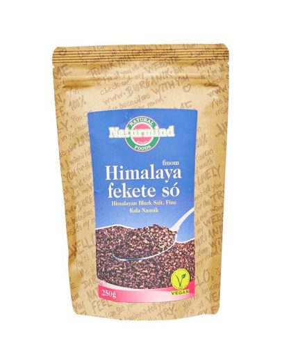 Naturmind fekete só finom 250 g (Gluténmentes)