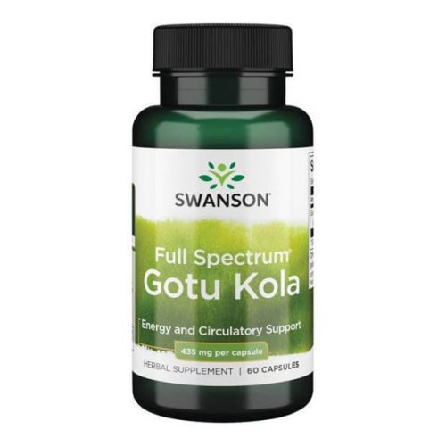 Swanson gotu kola kapszula 435mg 60 db