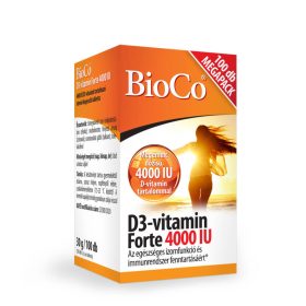 Bioco d3-vitamin forte 4000iu tabletta 100 db