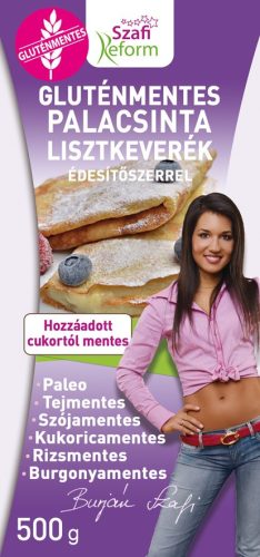 Szafi Reform gluténmentes palacsinta lisztkeverék édesítőszerekkel 500 g