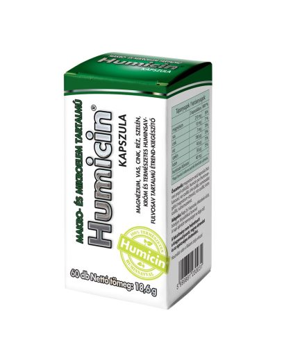 Humicin kapszula makro- és mikroelem tartalmú 60 db
