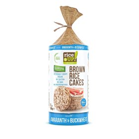   Rice Up barna rizses puffasztott szelet hajdina amaránt 120 g (Gluténmentes)