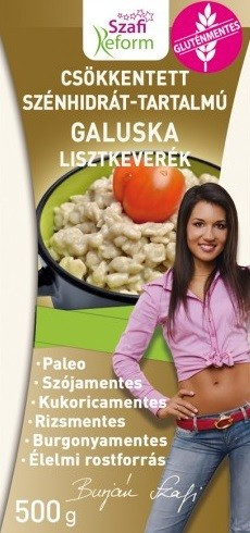Szafi Reform galuska-,tészta lisztkeverék szénhidrát csökkentett  500 g