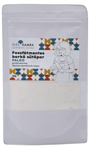 Éléskamra foszfátmentes borkő paleo sütőpor tápióka keményítő alapú 60 g