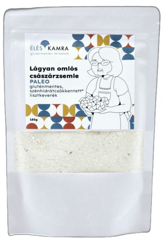 Éléskamra paleo lágyan omlós császárzsemle szénhidrátcsökkentett lisztkeverék 185 g