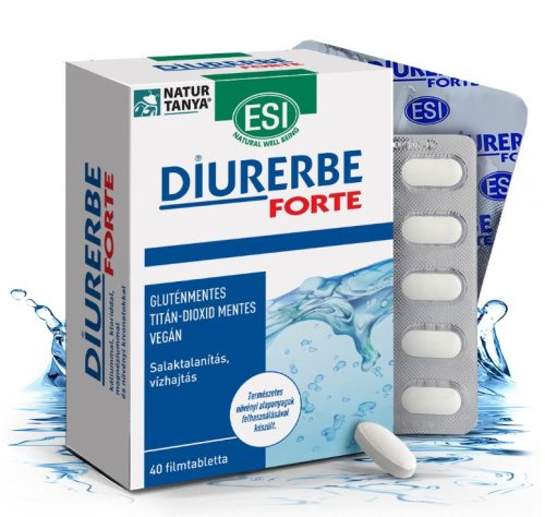 Natur Tanya esi diurerbe forte salaktalanító, vízhajtó tabletta 40 db