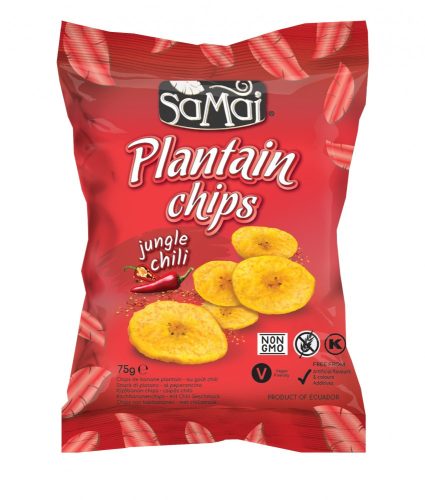 Samai plantain főzőbanán chips csípős chili 75 g