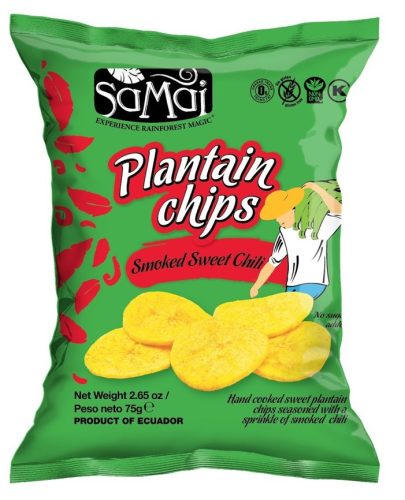 Samai plantain főzőbanán chips édes chili 75 g