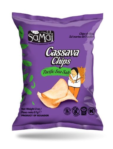 Samai cassava chips tengeri sós 57 g