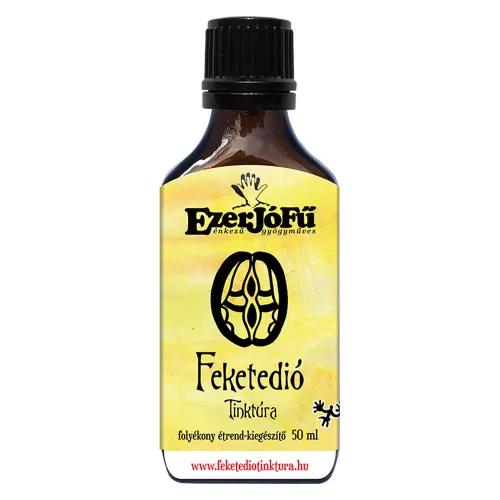 Ezerjófű feketedió tinktúra 50 ml