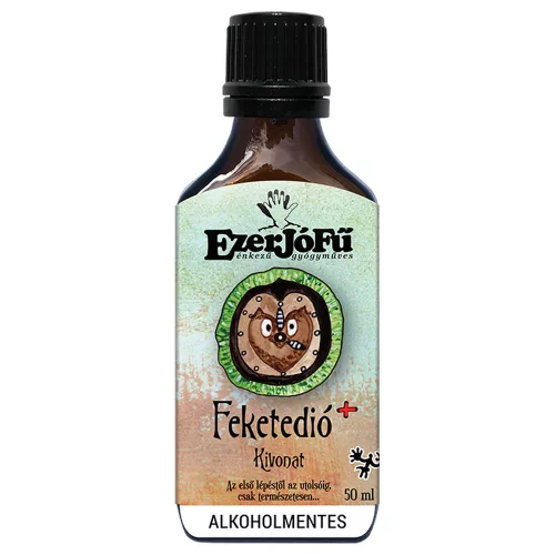 Ezerjófű feketedió+ kivonat 50 ml
