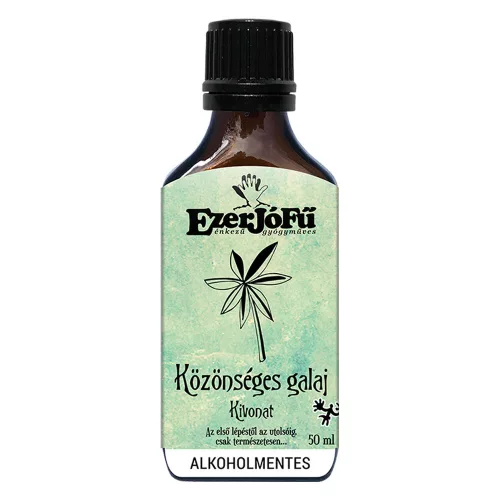 Ezerjófű közönséges galaj kivonat 50 ml