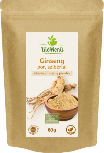BioMenü bio ginseng por szibériai 60 g