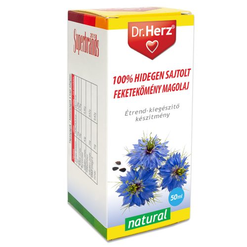 Dr.herz feketekömény magolaj 100% hidegen sajtolt 50 ml