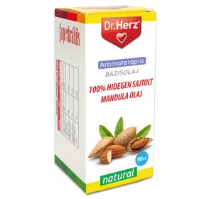 Dr.herz mandulaolaj 100% hidegen sajtolt 50 ml