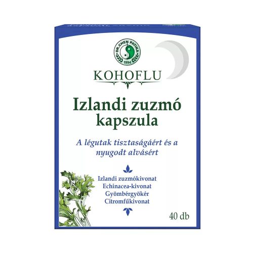Dr.chen kohoflu izlandi zuzmó kapszula-éjszaka 40 db