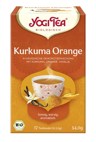 Yogi bio tea kurkuma narancs 17x2g 34 g