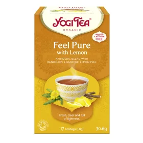 Yogi bio tea tisztító citrommal 17x1,8g 30,6 g