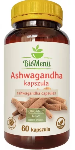 BioMenü bio ashwaganda kapszula 60 db