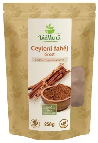 BioMenü bio ceyloni fahéj őrölt 250 g