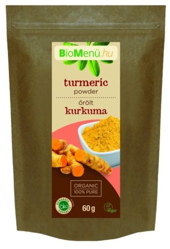 BioMenü bio kurkuma őrölt 60 g