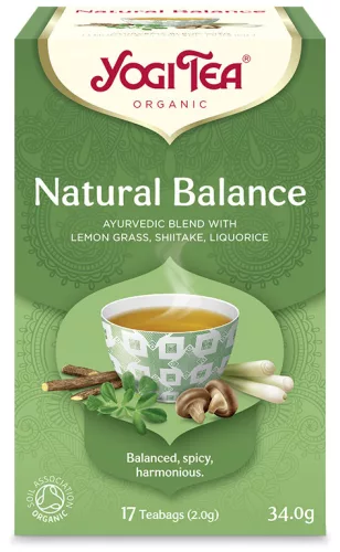 Yogi bio tea természetes egyensúly 17 db 34 g