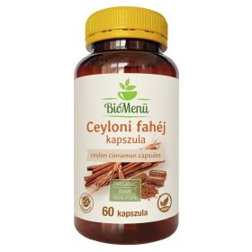 BioMenü bio ceyloni fahéj kapszula 60 db