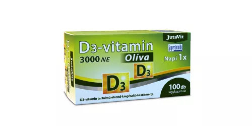 Jutavit d3-vitamin 3000 NE olíva 100 db