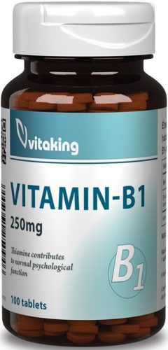 Vitaking b-1 vitamin 250mg tabletta 100 db