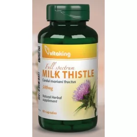 Vitaking máriatövis extract 500 mg kapszula 80 db