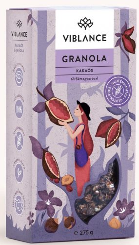 Viblance granola csokis 275 g (Gluténmentes)