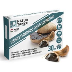   Natur Tanya fermentált fekete fokhagyma 800mg kapszula 30 db