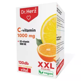 Dr.herz c-vitamin 1000 mg+d3-vitamin 1000 ne kapszula 60 db
