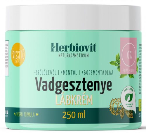 Herbiovit vadgesztenyés lábkrém 250 ml