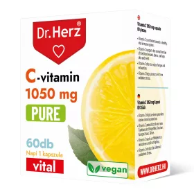 Dr.herz c-vitamin 1050 mg pure kapszula 60 db